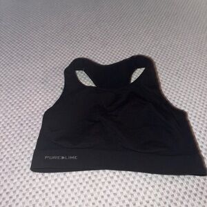Black Sports Bra